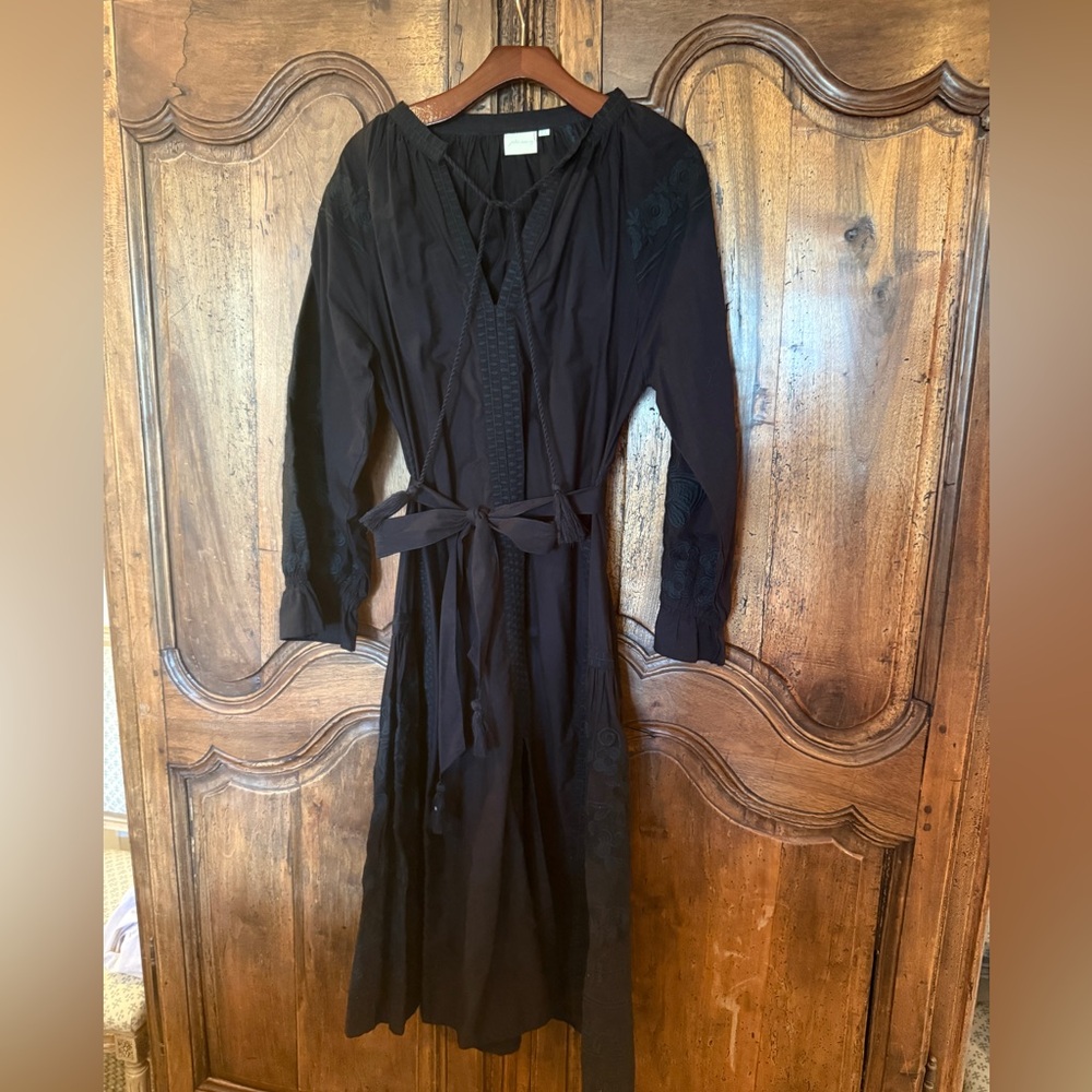 Julia Amory Coatue Caftan Dress in Coal- Size XL - Picture 3 of 8